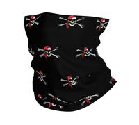 Bandera Pirata Jolly Roger Mujer Hombre Bandana Multifuncional Calentador De Cuello Resistente Al Viento Braga De Cuello para Ciclismo Correr Invierno Clima Frío
