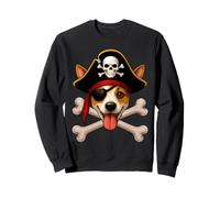 Bandera pirata Jolly Roger para perros de Halloween para niños y niñas Sudadera