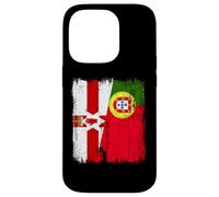 Bandera portuguesa de Irlanda del Norte Irlanda del Norte Portugal Carcasa para iPhone 14 Pro