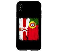 Bandera portuguesa de Irlanda del Norte Irlanda del Norte Portugal Carcasa para iPhone XS Max