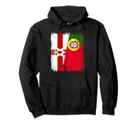 Bandera portuguesa de Irlanda del Norte Irlanda del Norte Portugal Sudadera con Capucha