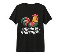 Bandera Portuguesa Gallo Portugal Camiseta Premium