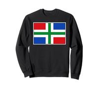 Bandera Provincial DE Groningen Países Bajos Holanda Holanda Sudadera