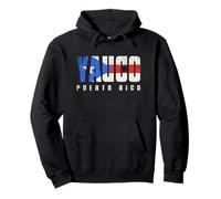 Bandera puertorriqueña Yauco Puerto Rico Sudadera con Capucha