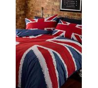 Union Jack Double Tapa y Funda de Almohada Nórdicas Ru GB Inglaterra Ropa Cama