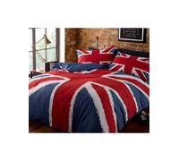 Bandera Reino Unido Set Funda Edredón Matrimonio GB Inglaterra Ropa de Cama