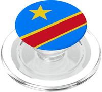 Bandera República Democrática del Congo PopSockets PopGrip para MagSafe