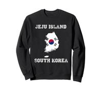 Bandera Retro de Corea del Sur de la Isla de Jeju Sudadera
