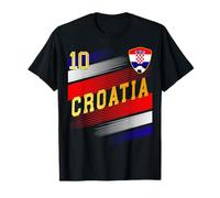 Bandera Retro de Croacia Amantes del Orgullo croata Camiseta