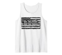 Bandera Retro Vintage de Estados Unidos We The People Have Have Enough Camiseta sin Mangas
