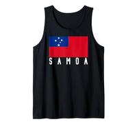 Bandera samoana de Samoa nación Polinesia Camiseta sin Mangas