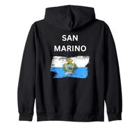 Bandera San Marino Sudadera con Capucha