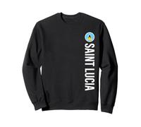 Bandera Santa Lucía Vertical Sudadera