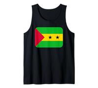 Bandera Santo Tomé y Príncipe Camiseta sin Mangas