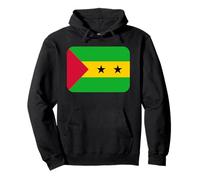 Bandera Santo Tomé y Príncipe Sudadera con Capucha