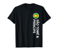 Bandera Santo Tomé y Príncipe Vertical Camiseta