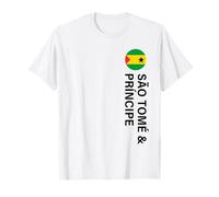Bandera Santo Tomé y Príncipe Vertical Camiseta