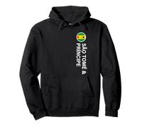 Bandera Santo Tomé y Príncipe Vertical Sudadera con Capucha