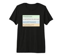 Bandera sin Etiqueta sin Etiqueta LGBTQ+ Mes del Orgullo Identidad de género Camiseta Premium
