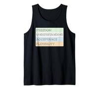 Bandera sin Etiqueta sin Etiqueta LGBTQ+ Mes del Orgullo Identidad de género Camiseta sin Mangas