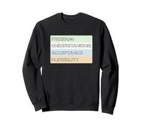 Bandera sin Etiqueta sin Etiqueta LGBTQ+ Mes del Orgullo Identidad de género Sudadera