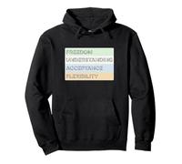 Bandera sin Etiqueta sin Etiqueta LGBTQ+ Mes del Orgullo Identidad de género Sudadera con Capucha