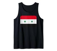 Bandera Siria Camiseta sin Mangas