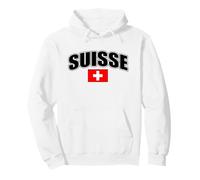 Bandera Suiza Switzerland Suisse Schweiz Svizzera Sudadera con Capucha