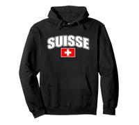 Bandera Suiza Switzerland Suisse Schweiz Svizzera Sudadera con Capucha