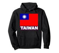 Bandera taiwanesa patriótica Hombres Mujeres niños asiático Taiwán Sudadera con Capucha