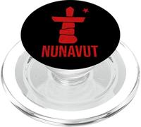Bandera Territorio Nunavut INUKSUK Cross Norte CANADÁ PopSockets PopGrip para MagSafe
