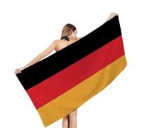 Bandera Toalla De Playa - Toallas De Chal De Crema Solar Secado Rápido, Toallas Absorbentes Suaves | Toalla De Piscina De Algodón Terry Ringspun, Toalla De Playa P