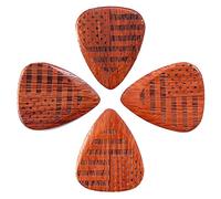 Bandera tonos fla-sas-cos-4 "estrellas y rayas Cobra del Azafrán" púa de guitarra (Pack de 4)