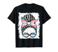 Bandera transgénero Chica Negra Camiseta