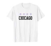 Bandera transgénero de Chicago Orgullo Trans Windy City Grunge Camiseta