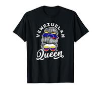 Bandera Venezolana Reina Venezuela Orgullo Venezolano Camiseta