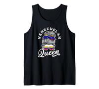 Bandera Venezolana Reina Venezuela Orgullo Venezolano Camiseta sin Mangas