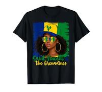 Bandera Vicenciana Niña San Vicente y Las Granadinas Mujer Camiseta