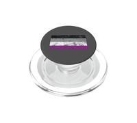 Bandera Vintage del Orgullo Asexual PopSockets PopGrip para MagSafe