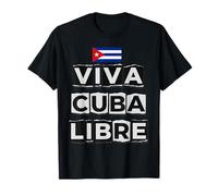 Bandera Viva Cuba Libre Camiseta