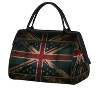 Banderas americanas británicas, bolsa de viaje para mujeres, hombres, niños y niñas, bolsa de fin de semana, 24 L, bolsa de cabina, para deportes, gimnasio, yoga, color, Big, Organizador de bolsas