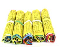 Banderas budistas tibetanas de oración de algodón (lungta) y 5 diseños FH-FLAG-1042(B5)