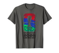Banderas con Logo de la Copa Mundial de la FIFA 26 Camiseta