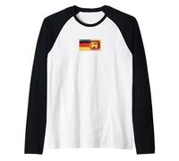 Banderas de Alemania y Sri Lanka - Sri Lanka alemán Camiseta Manga Raglan