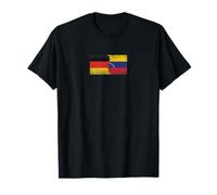 Banderas de Alemania y Venezuela - Alemán Venezolano Camiseta
