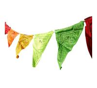 Banderas de banner - 19.7inch Decoración Cultural Tradicional Multicolor, Bunting Bannera | 25 Piezas Triangle Banner Flag For Outdoor Yard Patio Patio Patio de Playground Backyard Garden
