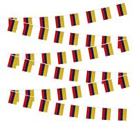 Banderas de Colombia Bannias colombianas Pequeas Banner de cuerda Banning en miniatura Banners de banderas de Colombia para la gran inauguracin Fes