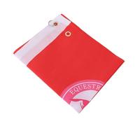 Banderas de Entrenamiento de Caballos Flaros de SeñAl de Competencia Ecuestre Ligeros para Entrenamiento Al Aire Libre, 2pcs (Rojo)