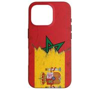 Banderas de España y Marruecos - Español Marroquí Carcasa para iPhone 16 Pro