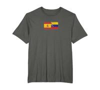 Banderas de España y Venezuela - Español Venezolano Camiseta